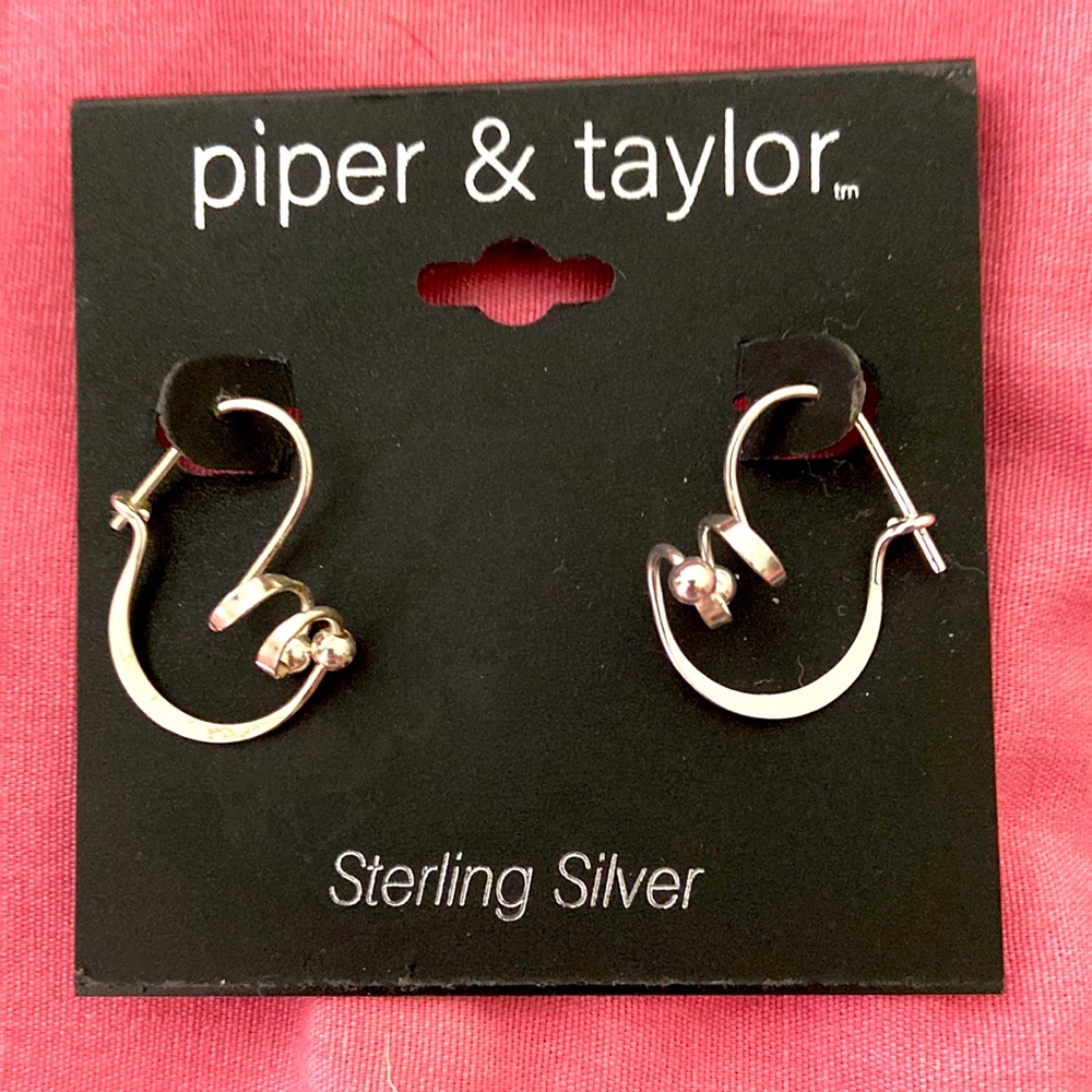 NWT Piper & Taylor Sterling Silver Earrings